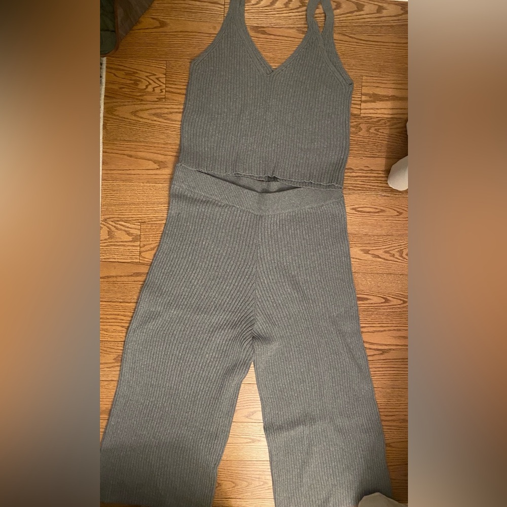 OpenEdit 2-Piece Ribbed Outfit